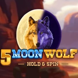 5 Moon Wolf logo by Apparat Gaming at Billionaire Casino5 Moon Wolf
