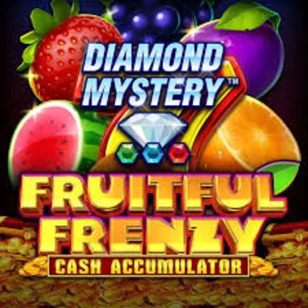 Diamond Mystery Fruitful Frenzy Cash Accumulator by Greentube, showcased at bolcasino.co.nl – game logo
